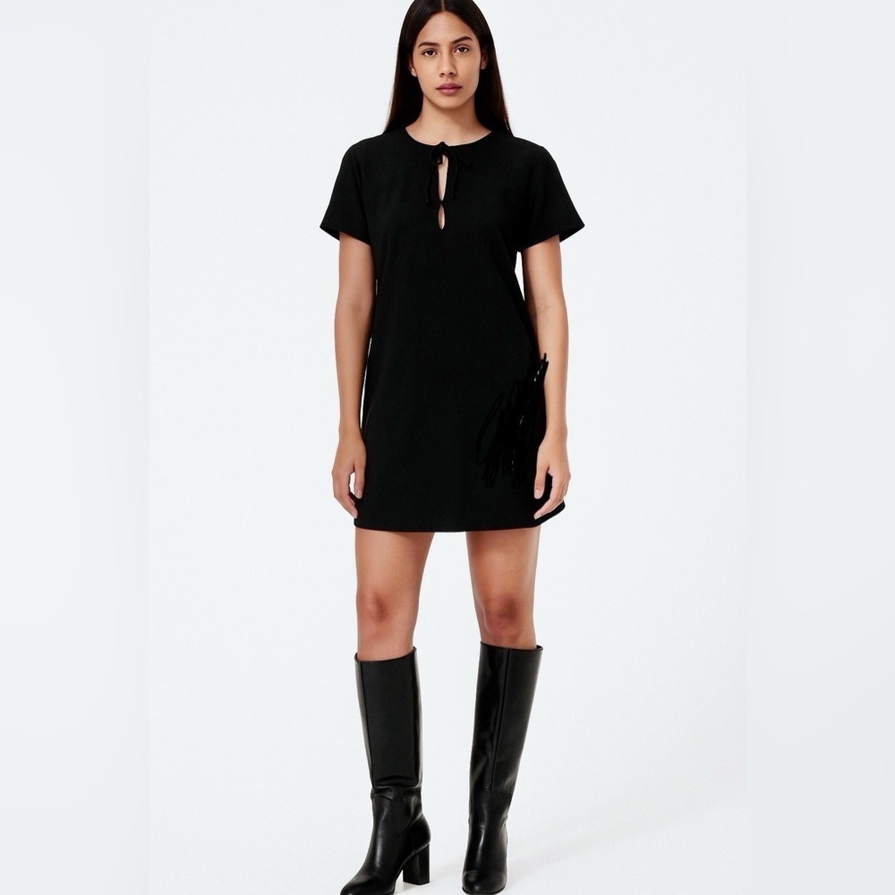 Theory Antazie Dress | Drapey Crepe